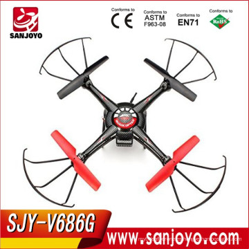 JJRC Drones V686G FPV avión de control remoto en tiempo real Quadrocopter cámara 2.0MP HD